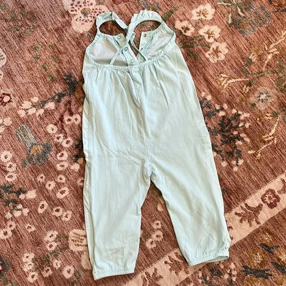 Zara Kids Soft Blue One Piece - Picture 3 of 4